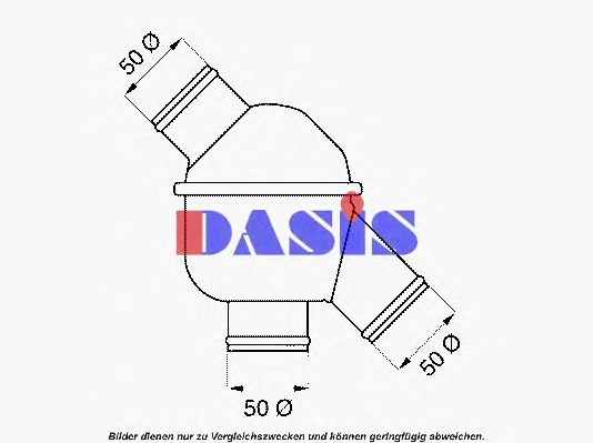 AKS DASIS 751998N Thermostat, coolant